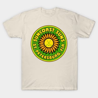 Defunct Suncoast Suns Hockey Team T-Shirt